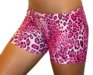 2 1/2" Spandex Shorts (Pink Leopard)