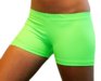 2 1/2" Spandex Shorts (Neon Green)