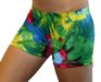 2 1/2" Spandex Shorts (Tie Dye Blast)