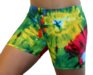 4" Spandex Shorts (Tie Dye Blast)