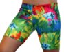 6" Spandex Shorts (Tie Dye Blast)